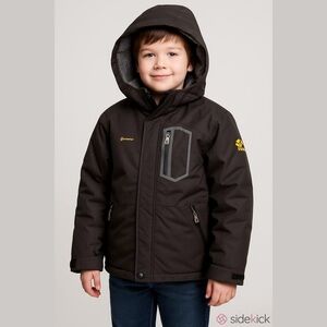 Gemyse Boy’s Water / Wind Proof Ski Snow Hooded Fleece Jacket